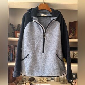 Smartwool / Hudson Wool 1/2 Zip Hooded Pullover - Women’s size XL